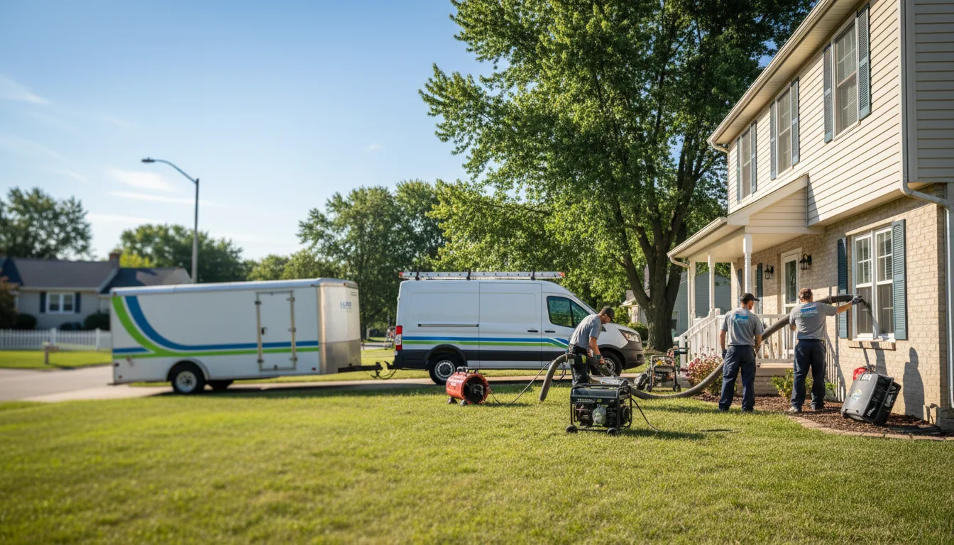 Flooded Basement Restoration And Cleanup With Repair in Lacon, IL near me